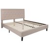 Flash Furniture Roxbury King Platform Bed, Beige SL-BK5-K-B-GG